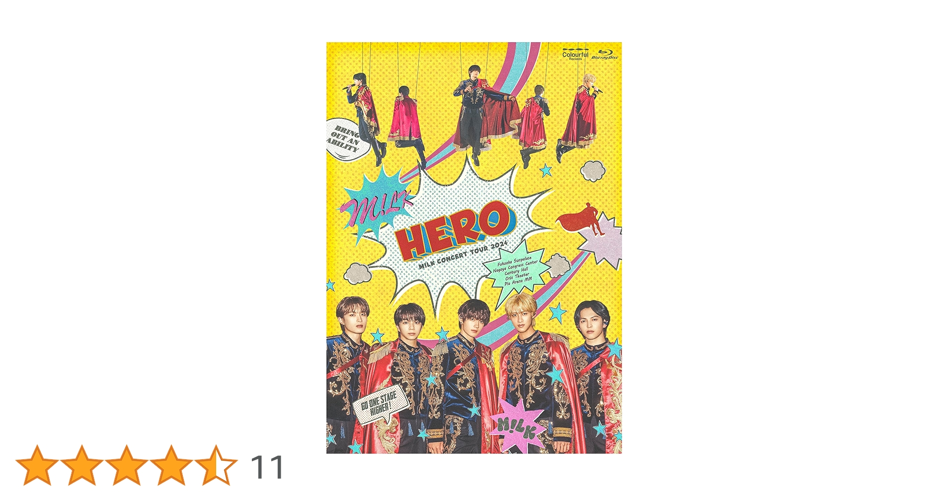M!LK CONCERT TOUR 「HERO」 山中柔太朗 Blu-ray Amazon.co.jp: M!LK CONCERT TOUR 2024 「HERO」 [通常盤] [Blu-ray